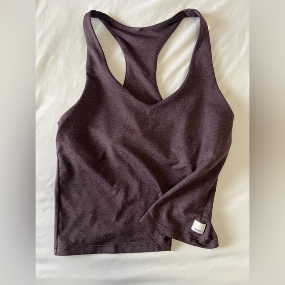 Women's Vuori Halo Performance Crop Tank Top - Picture 2 of 9